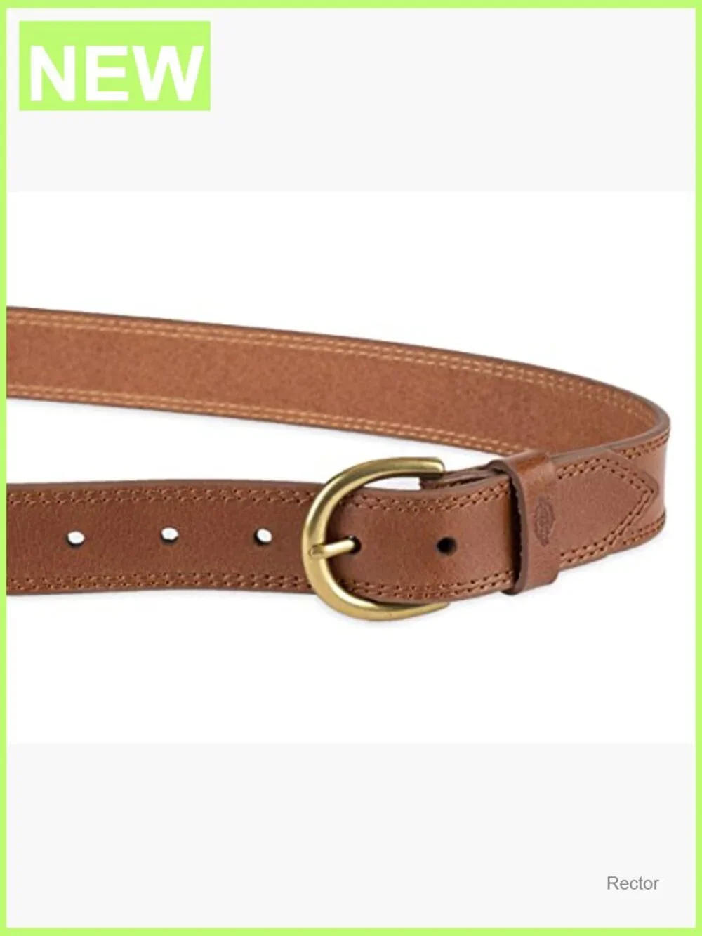 Genuine Leather Harness Buckle Belt 1.3